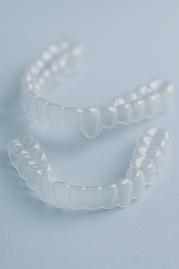 Bleaching trays made using a digital scan.